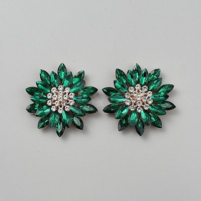 Alloy & Glass Cabochons FIND-WH0152-839B-1