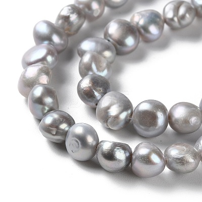 Natural Cultured Freshwater Pearl Beads Strands PEAR-E018-91-1