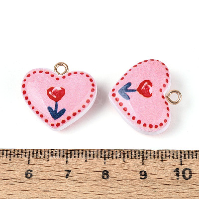 Printed Acrylic Pendants OACR-T030-47-1