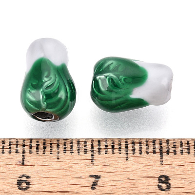 304 Stainless Steel Enamel Beads STAS-N114-19P-1
