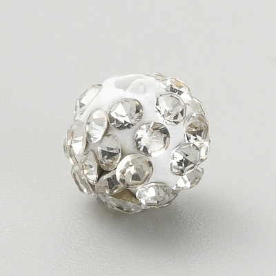 Rhinestone Pave Disco Ball Beads RB-TAC0002-02B-01-1