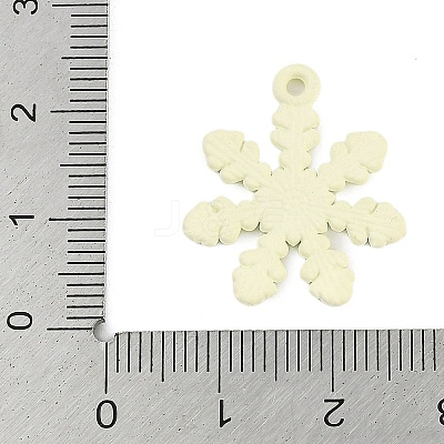 Christmas Theme Spray Painted Alloy Enamel Pendants X-ENAM-Z020-01F-1