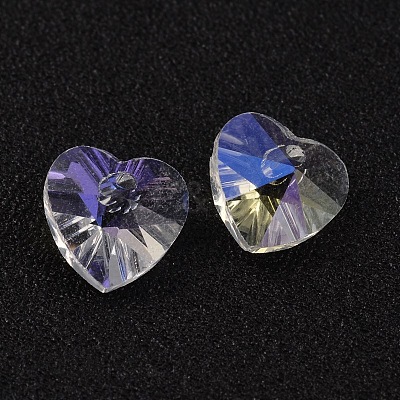 Romantic Valentines Ideas Glass Charms G030V10mm-01-1