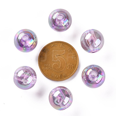 Transparent Acrylic Beads MACR-S370-B12mm-746-1