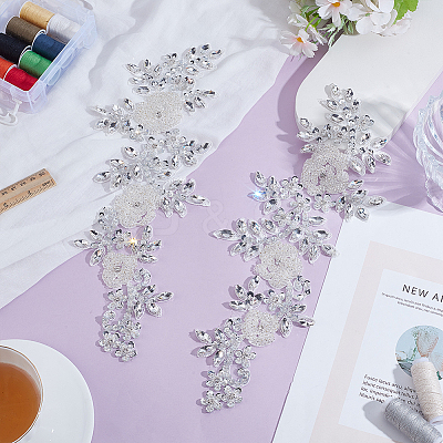 Lace Embroidery Sewing Fibre AJEW-WH0270-898B-1