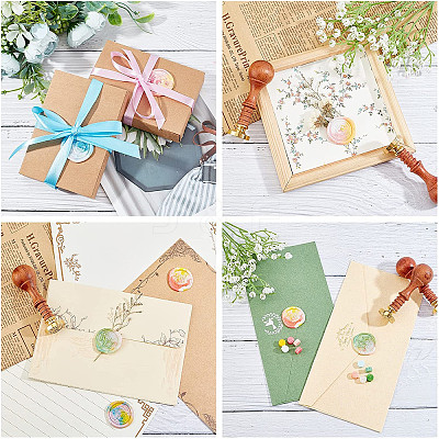 Wax Seal Stamp Set AJEW-WH0212-337-1