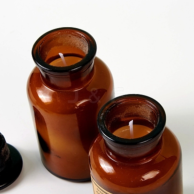 Glass Bottle Scented Candles Gift Set DIY-L027-02-1