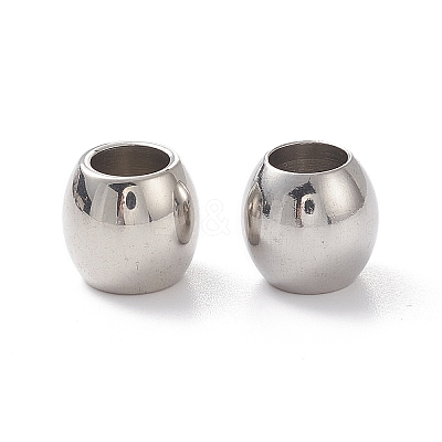 Tarnish Resistant 304 Stainless Steel Beads X-STAS-E034-2-1