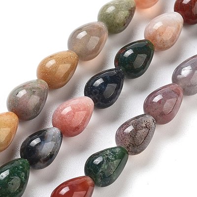 Natural Indian Agate Beads Strands G-B106-A21-01-1