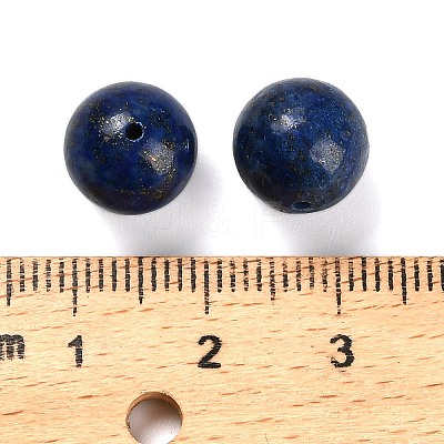 Natural Lapis Lazuli Beads X-G-C254-A07-10mm-1