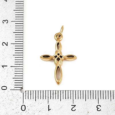 304 Stainless Steel Pendants LS-STAS-K307-09B-G-1