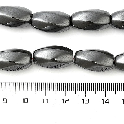 Non-Magnetic Synthetic Hematite Beads Strands G-P518-04A-1