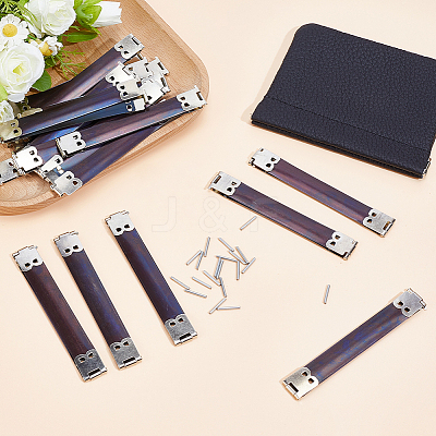 2 Bags Iron Metal Internal Flex Frame Kiss Clasp PURS-CL0001-39A-1