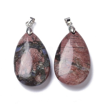 Natural Labradorite Pendants G-D084-01P-B07-1