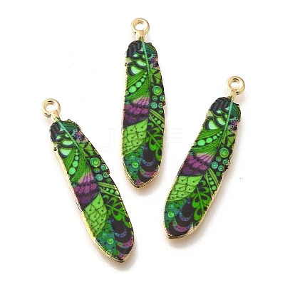 Alloy Enamel Pendants FIND-G078-34G-05-1