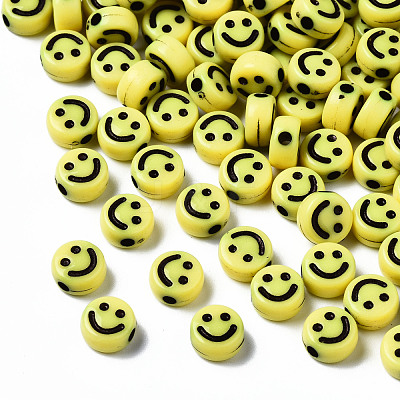 Opaque Craft Acrylic Beads MACR-S369-003B-02-01-1