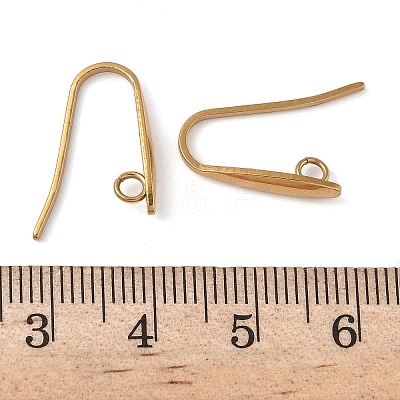 Ion Plating(IP) 304 Stainless Steel Earring Hooks STAS-F227-23-G-1