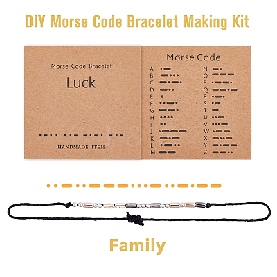 DIY Plastic Braided Bead Bracelet Making Kit DIY-DC0003-07-1