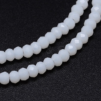 Faceted Rondelle Glass Beads Strands LS-GLAA-M028-2mm-A12-1