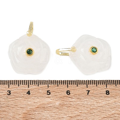 Natural Quartz Crystal Carved Pendants GG-CBAF4FB-01G-08-1