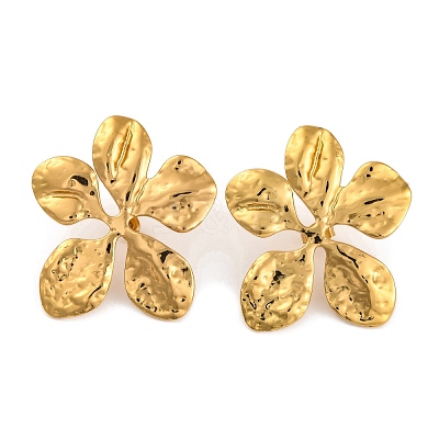 304 Stainless Steel Stud Earrings for Women EJEW-Z057-02G-1