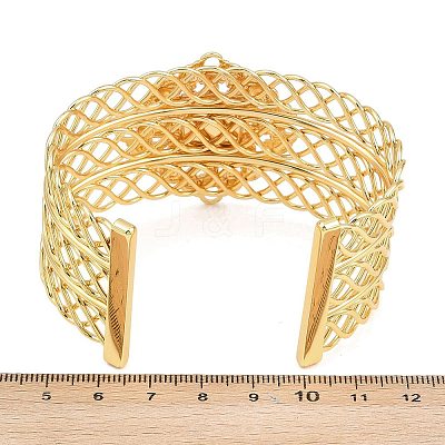 304 Stainless Steel Cuff Bangle Making BJEW-P363-01G-1