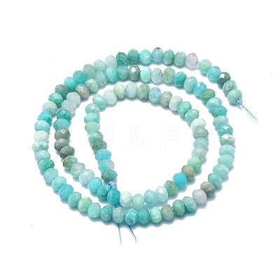 Natural Amazonite Beads Strands G-F715-103-1