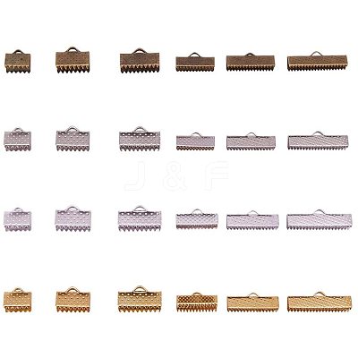 Iron Ribbon Crimp Ends IFIN-PH0022-01-1