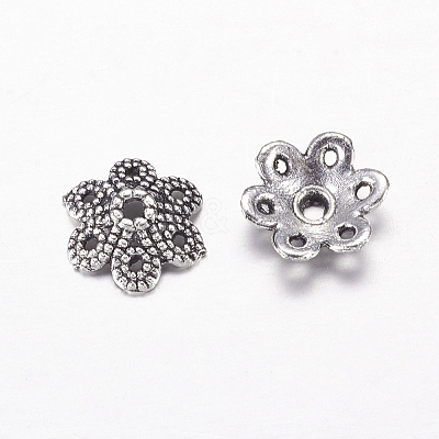 Tibetan Style Alloy Bead Caps LS-LF8947Y-1