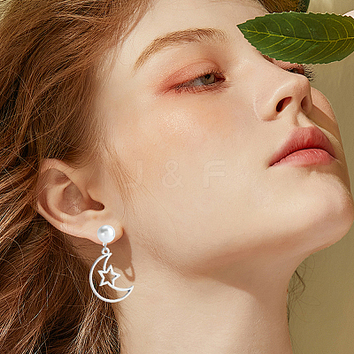304 Stainless Steel Stud Earring Findings EJEW-SP0001-17J-1