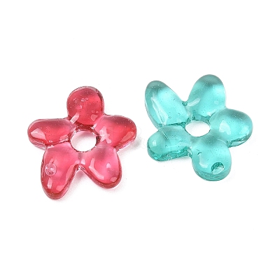 Handmade Lampwork Pendants LAMP-F042-02-1