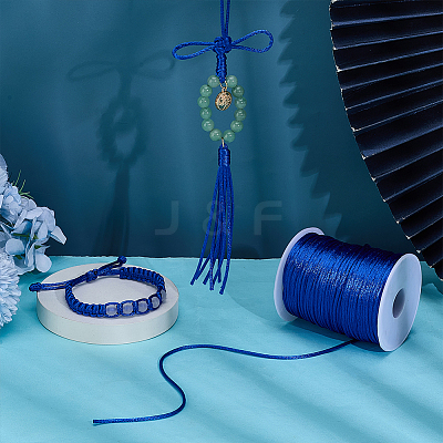 Round Polyester Cords Macrame Thread OCOR-WH0105-038C-1