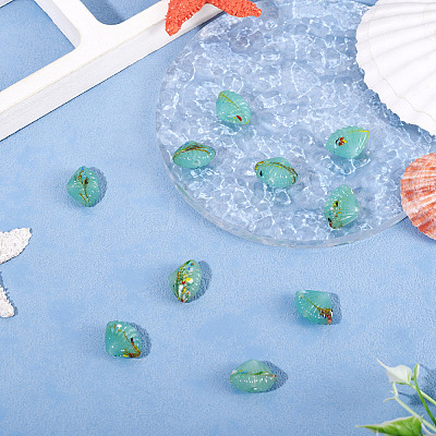 10Pcs Handmade Lampwork Beads LAMP-TADJ0001-07D-1