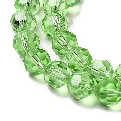 Transparent Glass Beads EGLA-A035-T10mm-D09-1