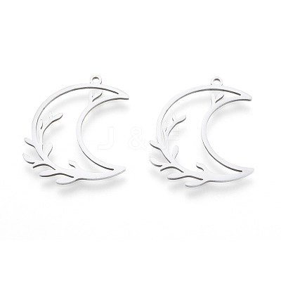 Non-Tarnish 201 Stainless Steel Pendants STAS-N090-LA989-1-1