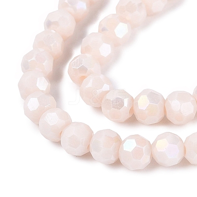 Opaque Glass Beads Stands EGLA-A035-P4mm-B05-1