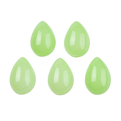 Opaque Resin Cabochons RESI-N022-08E-1