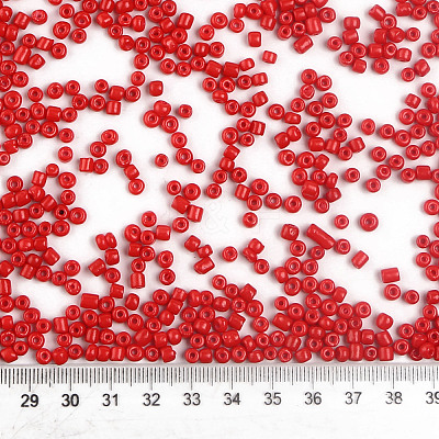 Baking Paint Glass Seed Beads SEED-US0003-4mm-K20-1
