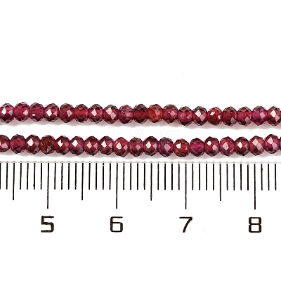 Natural Garnet Beads Strands G-F770-D02-02-1