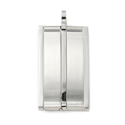 304 Stainless Steel Pendants STAS-G346-28P-1