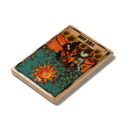 Printed Acrylic Pendants MACR-O046-01D-1