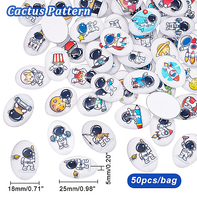 Glass Cabochons GLAA-PH0002-26B-1