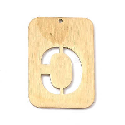 Ion Plating(IP) 304 Stainless Steel Pendants STAS-K216-49C-G-1