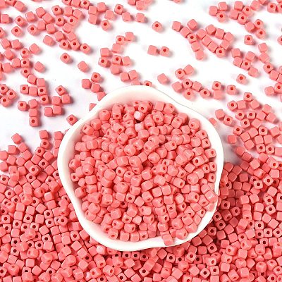 Opaque Acrylic Beads OACR-B025-06C-1