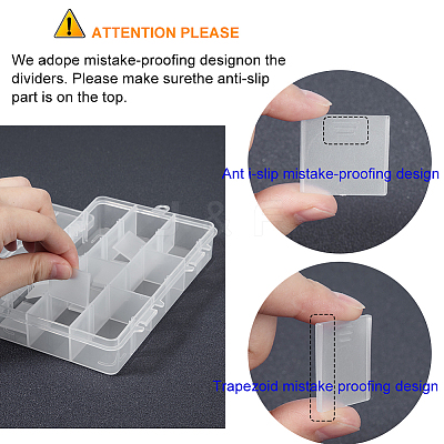 Organizer Storage Plastic Boxes CON-BC0001-02-1