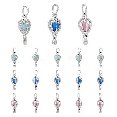 18Pcs 2 colors Alloy Pendants MPDL-DC0001-04-1