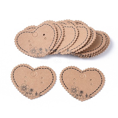 Paper Earring Display Cards DIY-WH0146-66-1