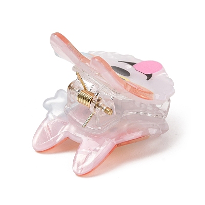Acrylic Claw Hair Clips AC-CBA12E1-02C-1