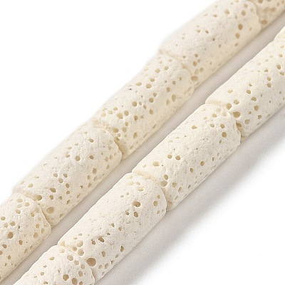 Natural Lava Rock Beads Strands X-G-L586-E02-07-1