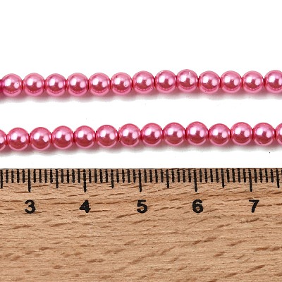 Glass Pearl Beads HY-J001-4mm-HX053-1